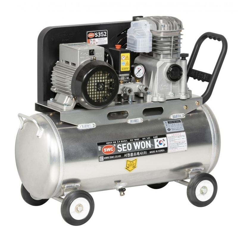 S352 50 3AL 서원콤프레 이동용 S 타입콤프레샤알루미늄 탱크 1